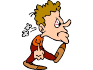 Sticker Custom Preview Image #098082 People Cartoons Angry Man12