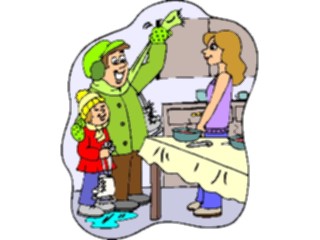 Sticker Custom Preview Image #098109 People Cartoons Backfrom Ice Skating