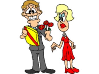 Sticker Custom Preview Image #098183 People Cartoons Boyfriendwith Gifts