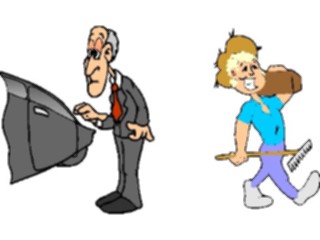 Sticker Custom Preview Image #098243 People Cartoons City Man Country Man