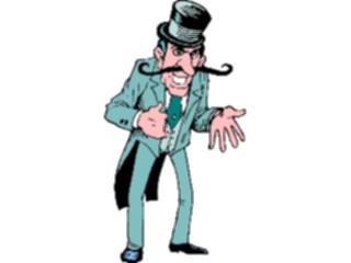 Sticker Custom Preview Image #098927 People Cartoons Man Devious