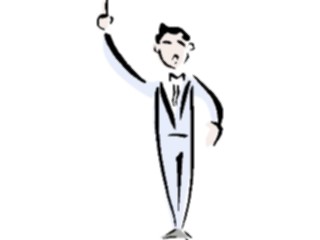 Sticker Custom Preview Image #099069 People Cartoons Man Pointing15