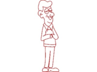 Sticker Custom Preview Image #099723 People Cartoons Student