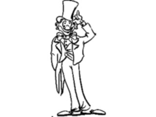 Sticker Custom Preview Image #099789 People Cartoons Tuxedo
