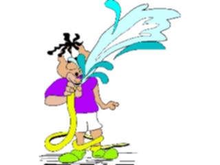 Sticker Custom Preview Image #099825 People Cartoons Water War1