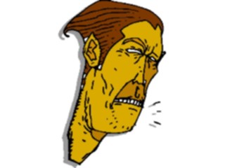 Sticker Custom Preview Image #100348 People Faces Cartoons Olive Man