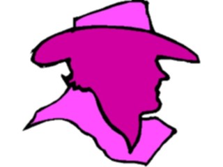 Sticker Custom Preview Image #100387 People Faces Cartoons Profileof Man09