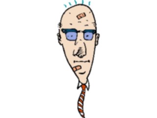 Sticker Custom Preview Image #100442 People Faces Cartoons Shaving Accident