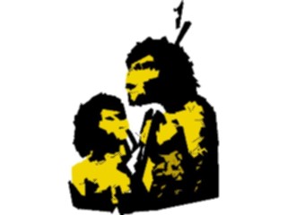 Sticker Custom Preview Image #101069 People General Ape Men