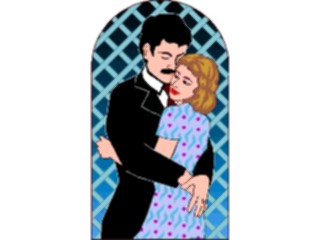 Sticker Custom Preview Image #101117 People General Couple Embracing