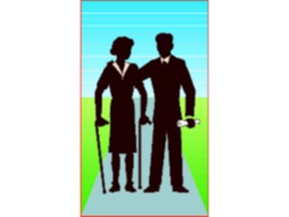 Sticker Custom Preview Image #101141 People General Couple Walking03