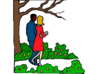 Sticker Custom Preview Image #101148 People General Couple Walking10