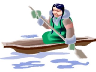 Sticker Custom Preview Image #101164 People General Eskimo Kayaking2