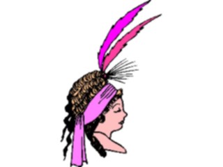 Sticker Custom Preview Image #101208 People General Feathersin Hair