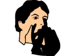 Sticker Custom Preview Image #101259 People General Man Announcing