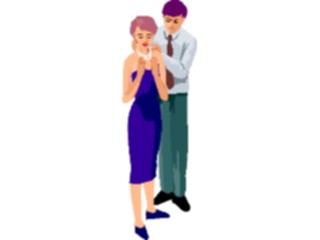 Sticker Custom Preview Image #101272 People General Man Giving Necklace