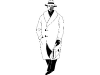 Sticker Custom Preview Image #101287 People General Manin Coat2