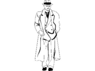 Sticker Custom Preview Image #101289 People General Manin Coat4