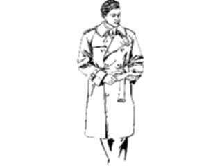 Sticker Custom Preview Image #101307 People General Manin Raincoat