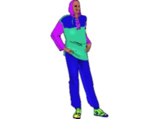 Sticker Custom Preview Image #101320 People General Manin Sweatsuit1
