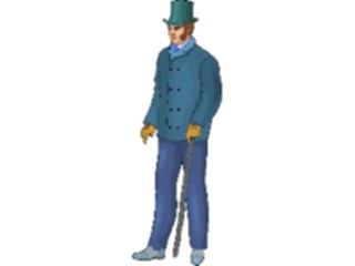 Sticker Custom Preview Image #101324 People General Manin Top Hat