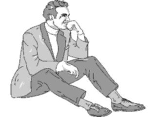 Sticker Custom Preview Image #101330 People General Man Laughing