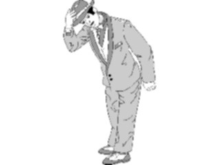 Sticker Custom Preview Image #101383 People General Man Tipping Hat