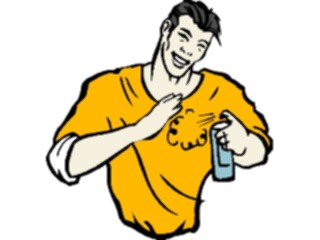 Sticker Custom Preview Image #101402 People General Manwith Aerosol Can