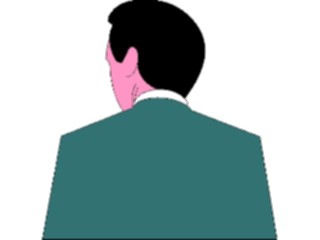 Sticker Custom Preview Image #101405 People General Manwith Back Turned