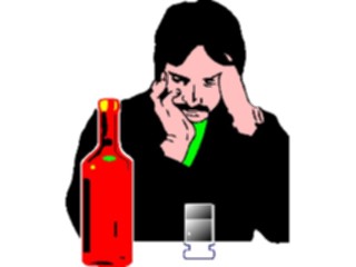 Sticker Custom Preview Image #101411 People General Manwith Drink