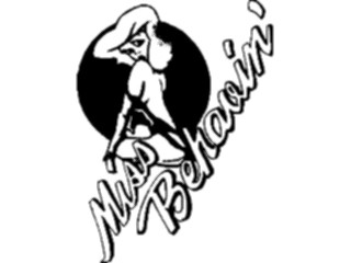 Sticker Custom Preview Image #101434 People General Miss Behavin
