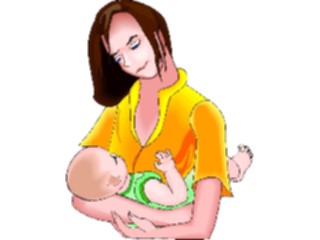 Sticker Custom Preview Image #101465 People General Mother Baby3