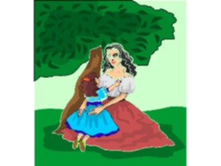 Sticker Custom Preview Image #101474 People General Mother Daughter1