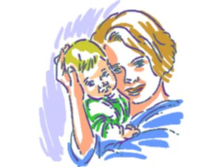 Sticker Custom Preview Image #101486 People General Mother Holding Baby9