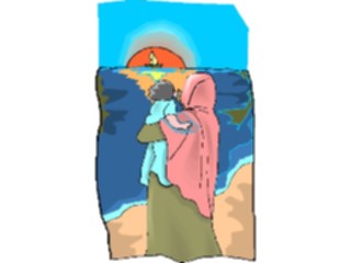 Sticker Custom Preview Image #101489 People General Mother Holding Child3