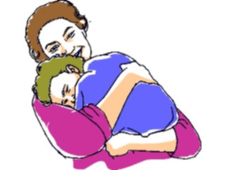 Sticker Custom Preview Image #101490 People General Mother Holding Child4