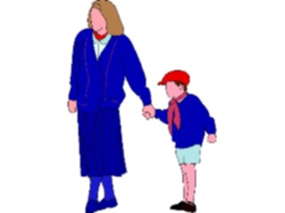 Sticker Custom Preview Image #101492 People General Mother Son