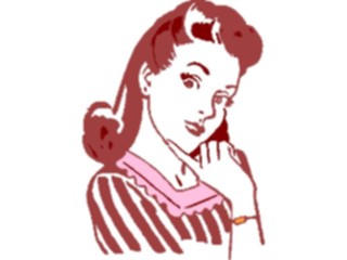 Sticker Custom Preview Image #101538 People General Woman01