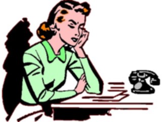 Sticker Custom Preview Image #101561 People General Woman Angry