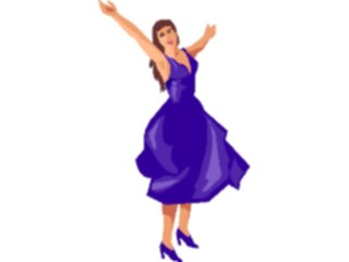 Sticker Custom Preview Image #101585 People General Woman Dancing2