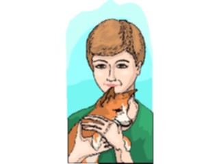 Sticker Custom Preview Image #101593 People General Woman Dog2