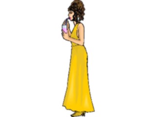 Sticker Custom Preview Image #101597 People General Woman Drinking3