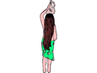 Sticker Custom Preview Image #101619 People General Woman Holding Pitcher