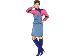 Sticker Custom Preview Image #101624 People General Womanin Boots