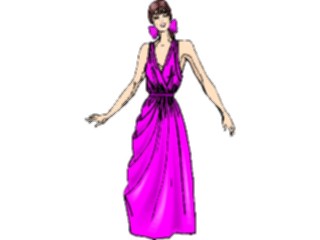 Sticker Custom Preview Image #101639 People General Womanin Dress03