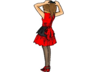 Sticker Custom Preview Image #101647 People General Womanin Dress11