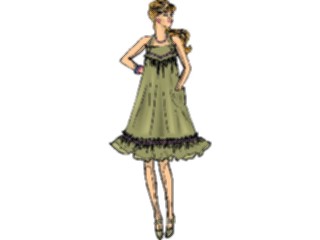 Sticker Custom Preview Image #101648 People General Womanin Dress12