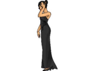 Sticker Custom Preview Image #101661 People General Womanin Dress25