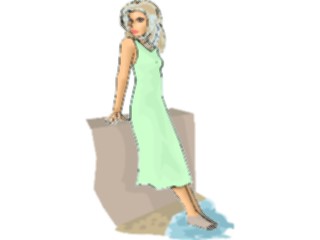 Sticker Custom Preview Image #101668 People General Womanin Dress32