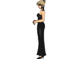 Sticker Custom Preview Image #101679 People General Womanin Dress43